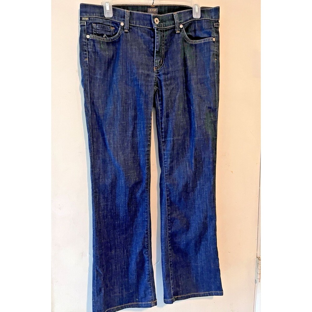 Citizens Of Humanity Medium Rise Amber Bootcut Denim Women’s Jeans Size 31 Dark